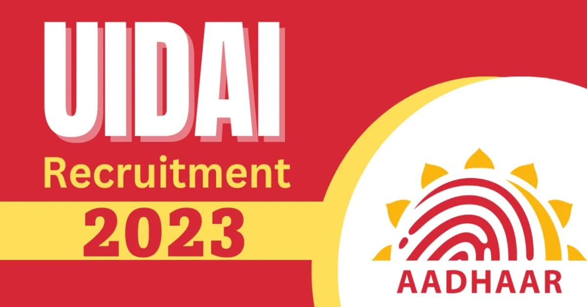 UIDAI Recruitment 2023